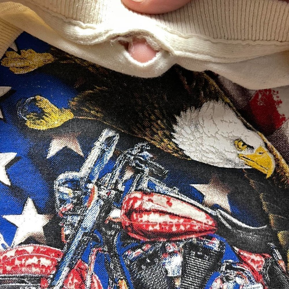 Y2k Sturgis Biker shirt - Picture 4 of 5